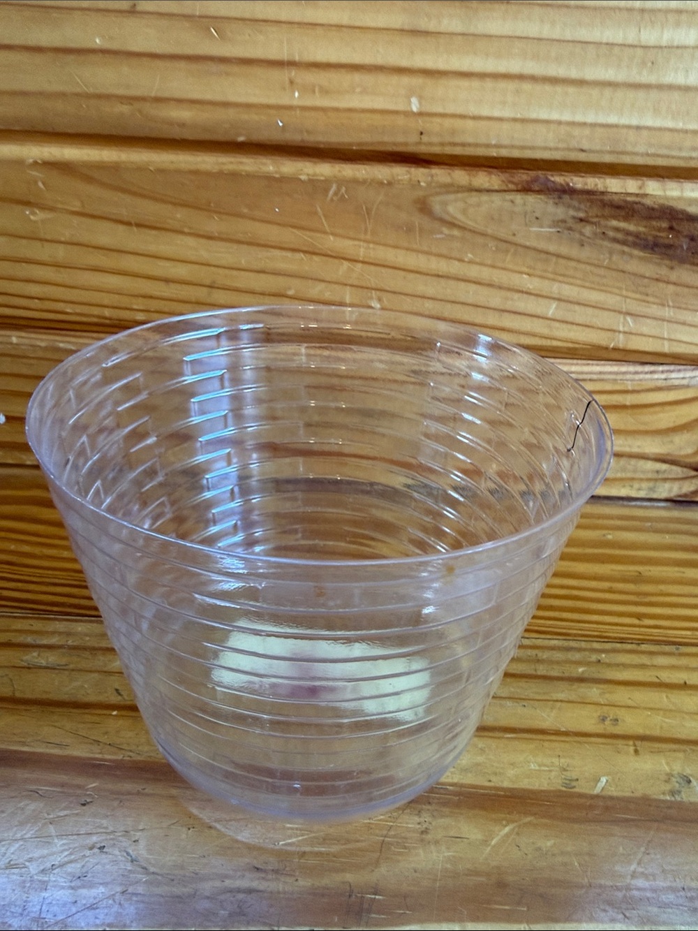 Small Longaberger fall Gourd Basket protector 40494 clear plastic